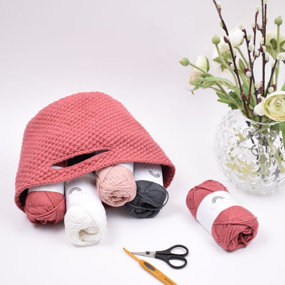 

Heklet Garnveske med struktur 8/8
2