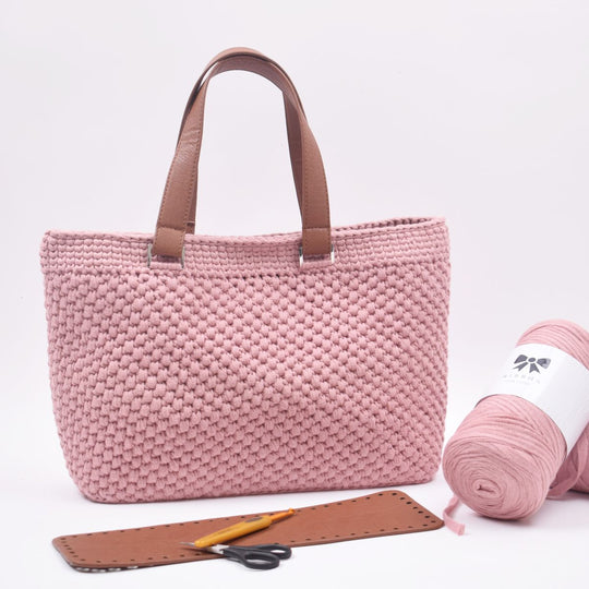 Shopper med skinnbunn - Small