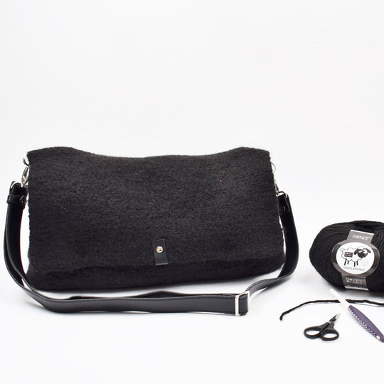 Tovet veske - Heklet