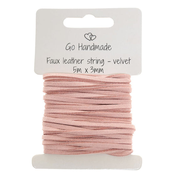 

Imitert skinnsnor - Go Handmade
1