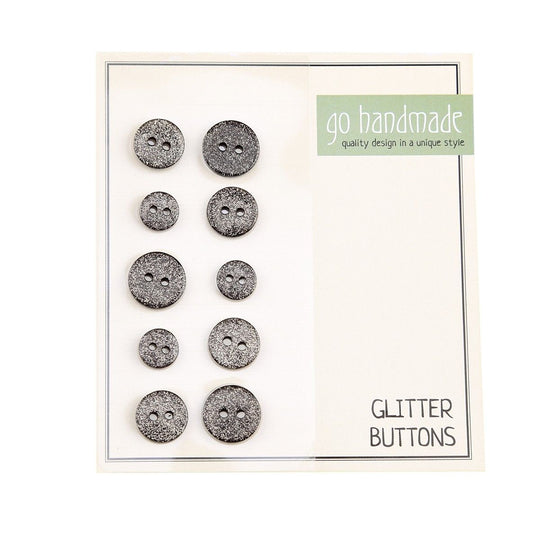 Glitter Knapper - Go Handmade