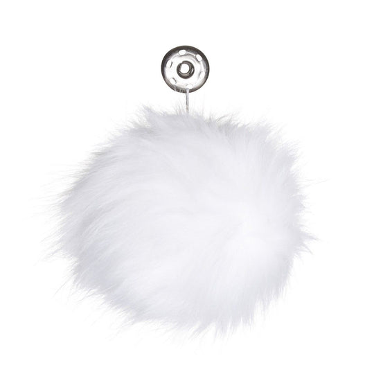 Pompon - Hvit - Go Handmade