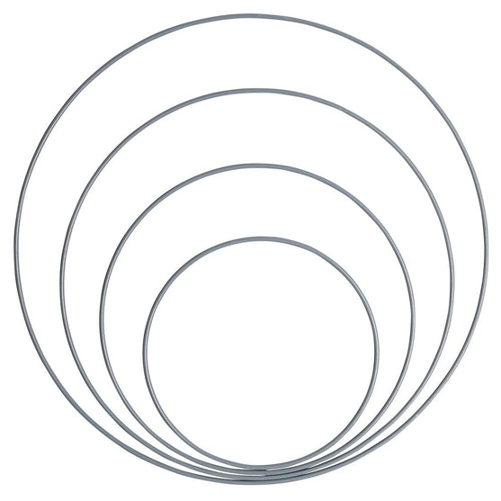 

Metallringer Mix (15, 20, 25 & 30 cm), 4 stk. - Go Handmade
1