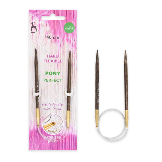Perfect Rundpinne - 40 cm. - Pony