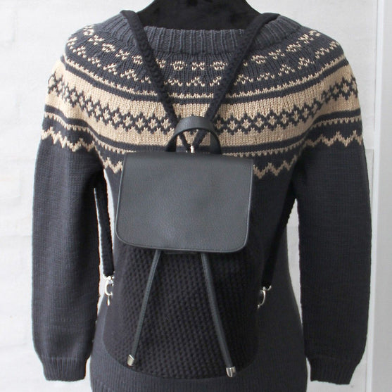 

Veske Snøre - Sort/Bronse - Go Handmade
9