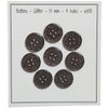 

Glitter Buttons – Black - Multiple sizes - Go Handmade
1