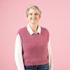 

Renee - Vest i perlestrikk - Pink Collection
8