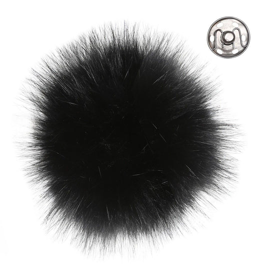 Pompon - Sort - Go Handmade