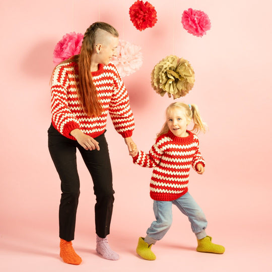 Candy Cane Stripes - Barnegenser
