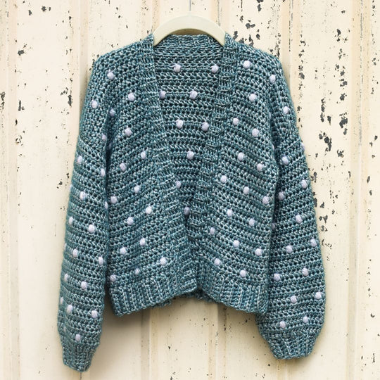 Cotton Candy Dot - Barnecardigan