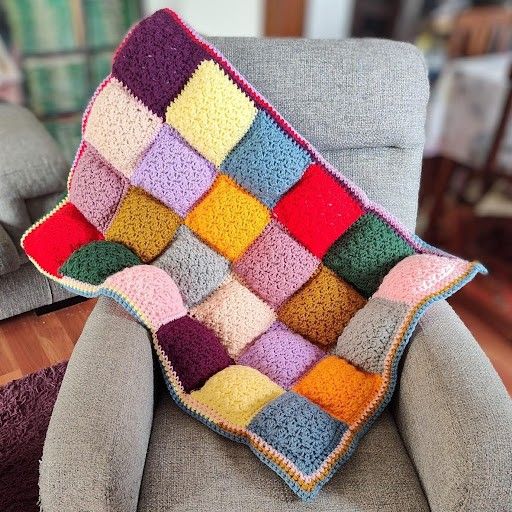 Soft Squares - Polstret Pledd