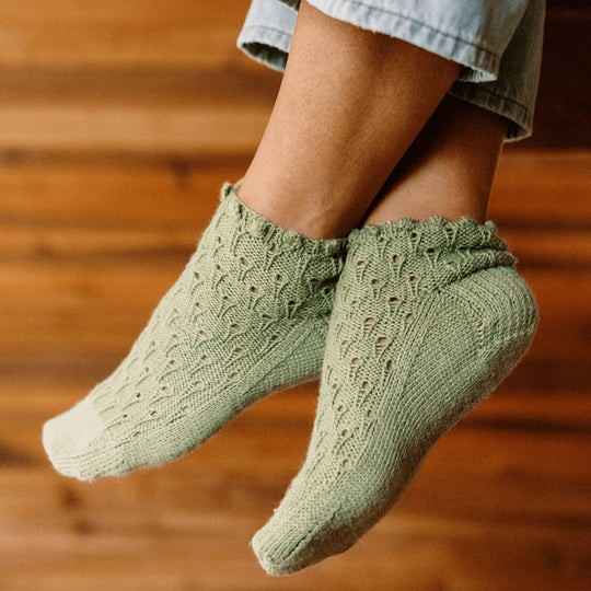Rosmarino - Ankelsokker med hullmønster