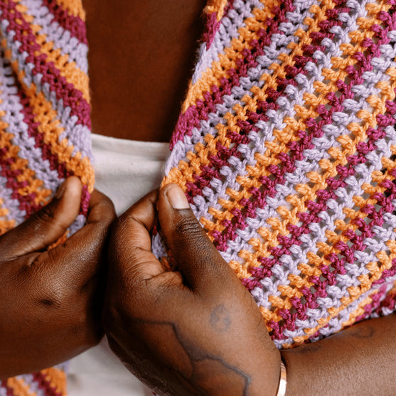 

Confetti Glass - Trekantsjal
6