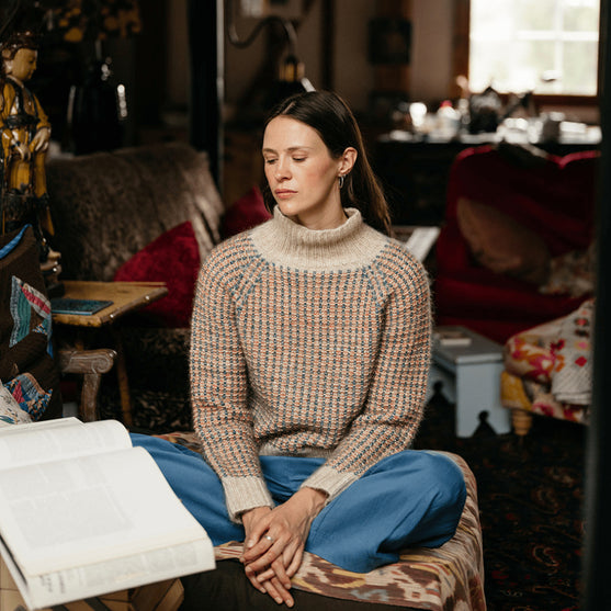 

Vintage Tiles - Teksturert Genser
2