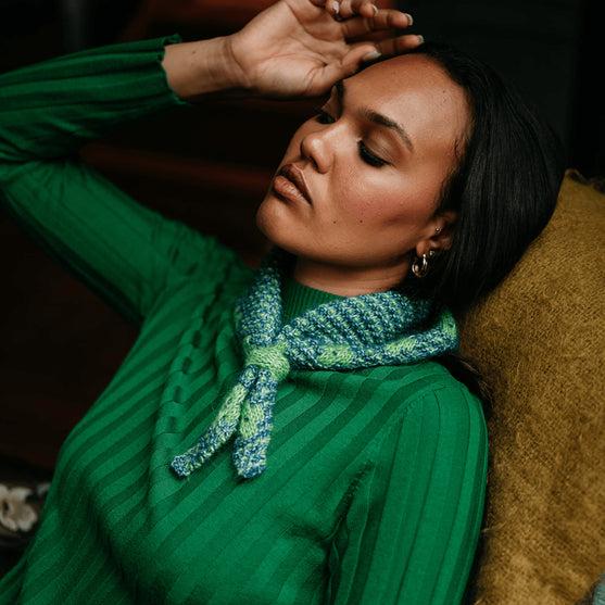 

Pressed Flowers Kerchief - Mosaikk Bandana
7