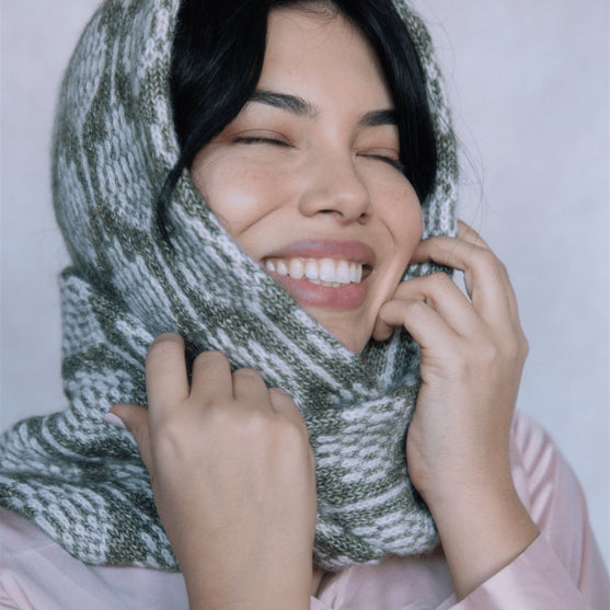 

Biophilia - Mønstret tubeskjerf
5