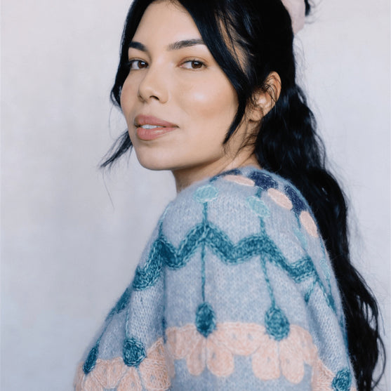 

Whim - Mønstret genser
4