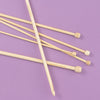 

Bamboo Tunisian Crochet Hook - 25 cm (9.8 in) - Hobbii
6
