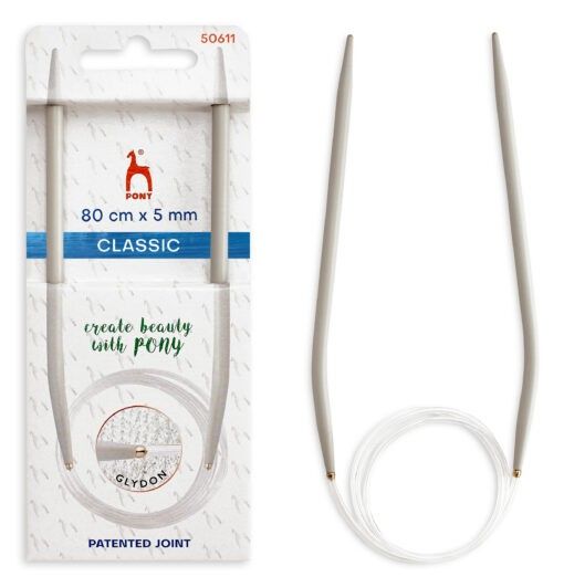 Rundpinne Classic - 80 cm - Pony