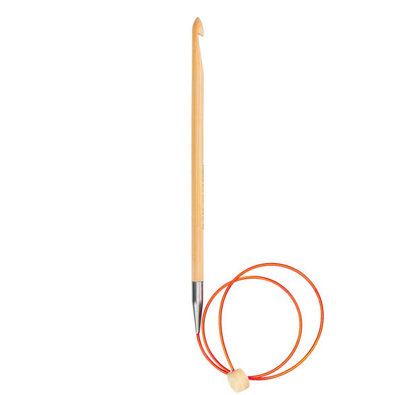 

Bamboo Tunesisk Heklenål med Vaier - 50 cm - Hobbii
1