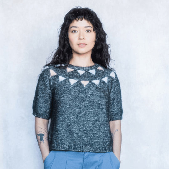 Acute - Mønstret t-skjorte