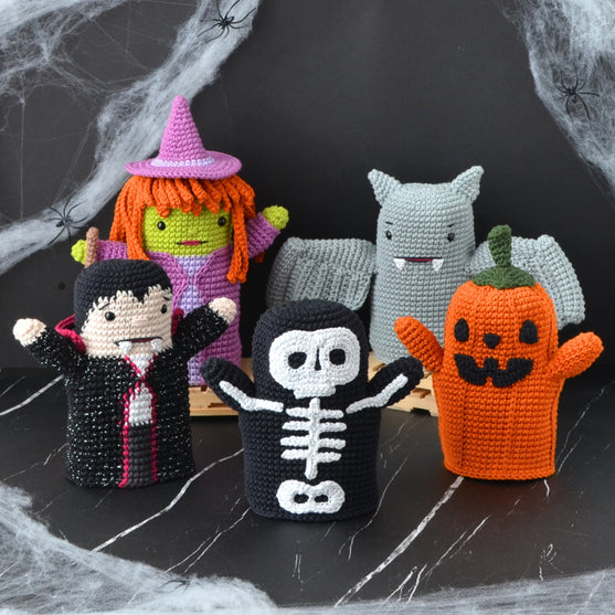 

Halloween Hånddukker
1