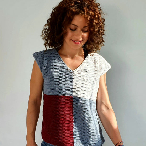 

Color Blocks T-skjorte
3