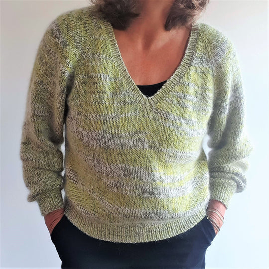 Meryl - Sweater med v-hals