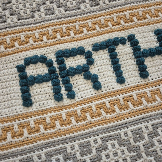 

Lullaby Name Mosaic - Personlig babyteppe
6