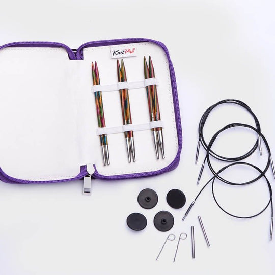 Symfonie Starter Utskiftbart Rundpinnesett - KnitPro