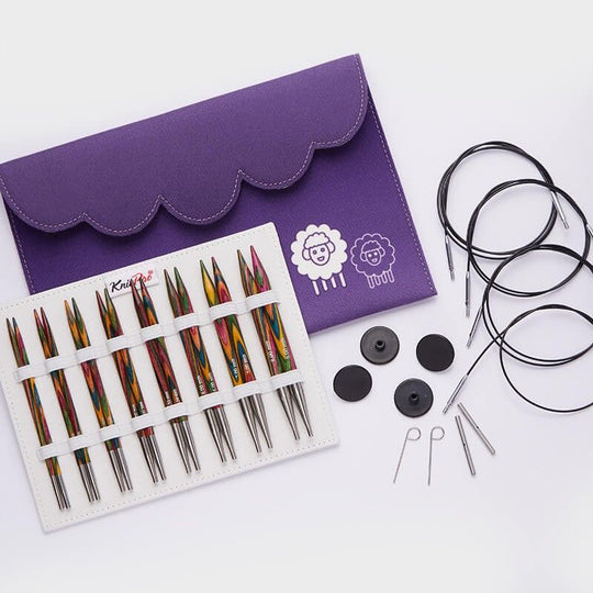 Symfonie Deluxe Utskiftbart Rundpinnesett - KnitPro