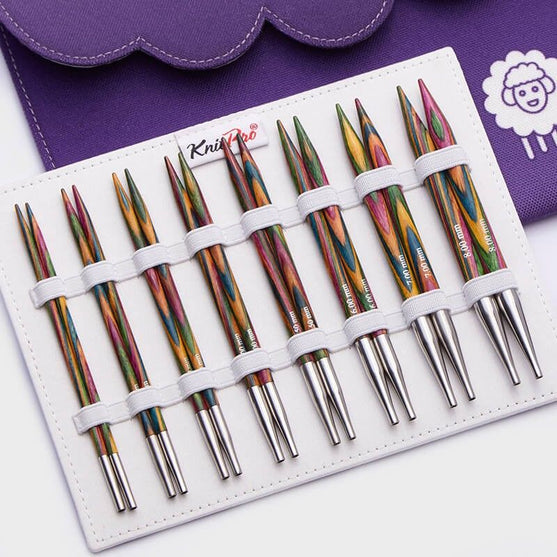 

Symfonie Deluxe Utskiftbart Rundpinnesett - KnitPro
2