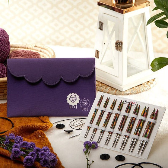 

Symfonie Deluxe Utskiftbart Rundpinnesett - KnitPro
4