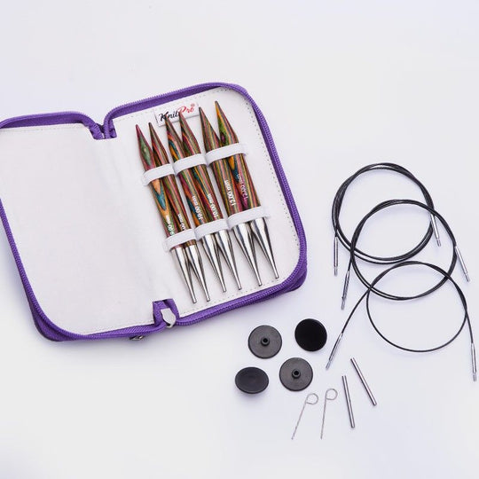 Symfonie Chunky Utskiftbart Rundpinnesett - KnitPro