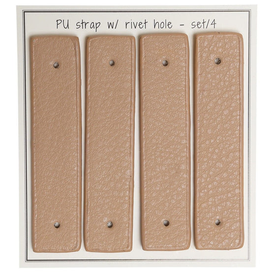 

Reim til kurver (til påsetting med nagler), 8,5 x 1,8 cm., 4 stk. - Go Handmade
1