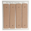 

Reim til kurver (til påsetting med nagler), 8,5 x 1,8 cm., 4 stk. - Go Handmade
1