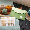 

Bamboo Deluxe Utskiftbart Rundpinnesett - KnitPro
4