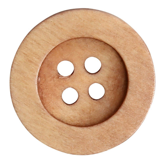 

Treknapper - Round Groove - Lyse - Go Handmade
4