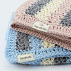 

10 Labels - Made by Farmor - 5 cm - Sandfarget - Go Handmade
4