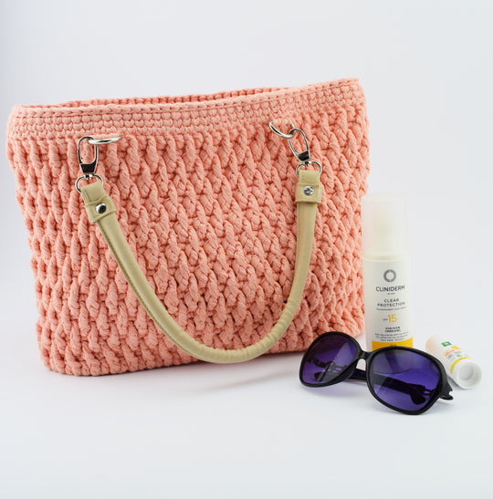 Ribbon veske med rem