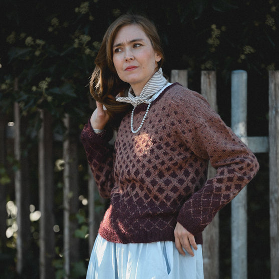 

Maggie Rustic - Genser med mønster
9