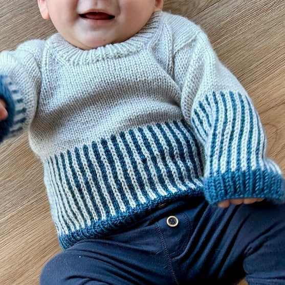 

Easy Colour Mix Sweater Baby
2