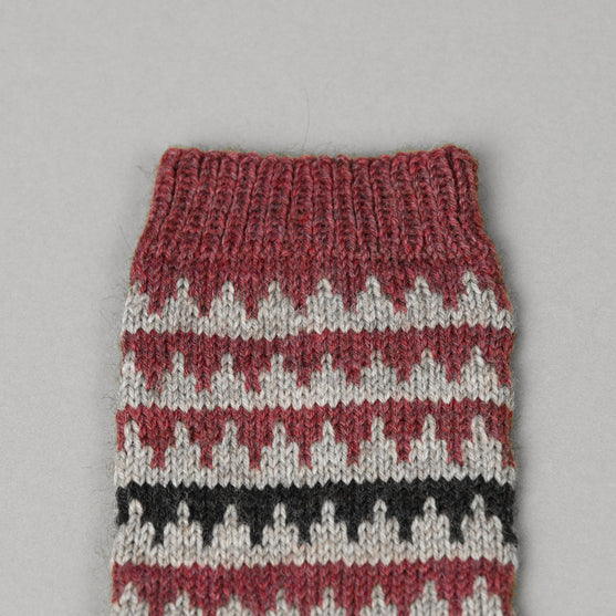 

Sokker i Fair Isle-mønster
6