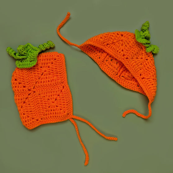 

Baby Boo Bonnets - Halloween-kyse trio
2
