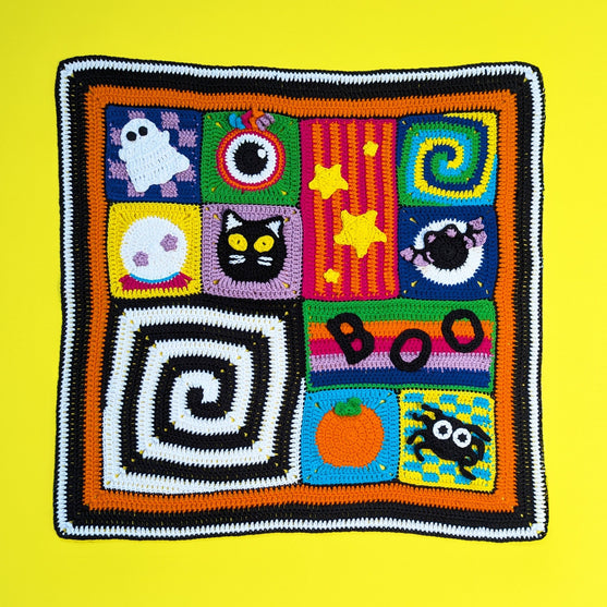 

Baby Boo Blanket - Halloween Babyteppe
1