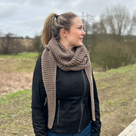 

Simple Big Scarf - Skjerf
3