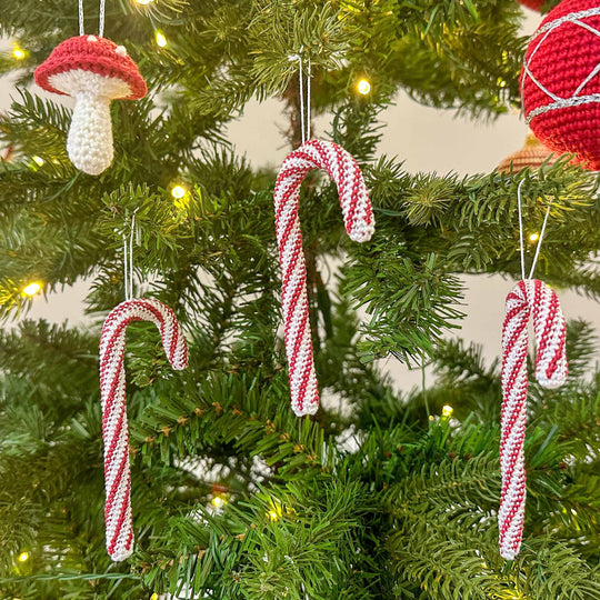 Sukkerstenger - Juledekorasjon