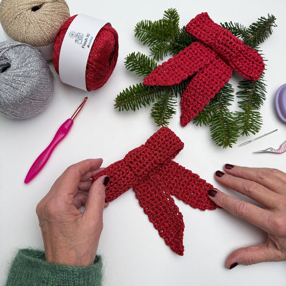 

Heklet Sløyfe - Julepynt
6