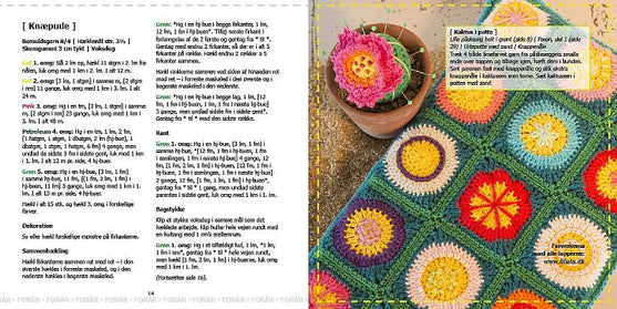 

Fine & farverige årstider - du selv kan hækle - Klematis
2