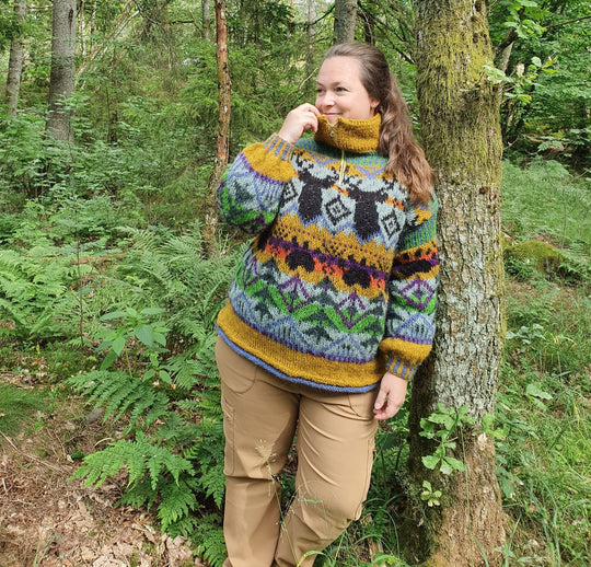 Fauna - Half zipper genser